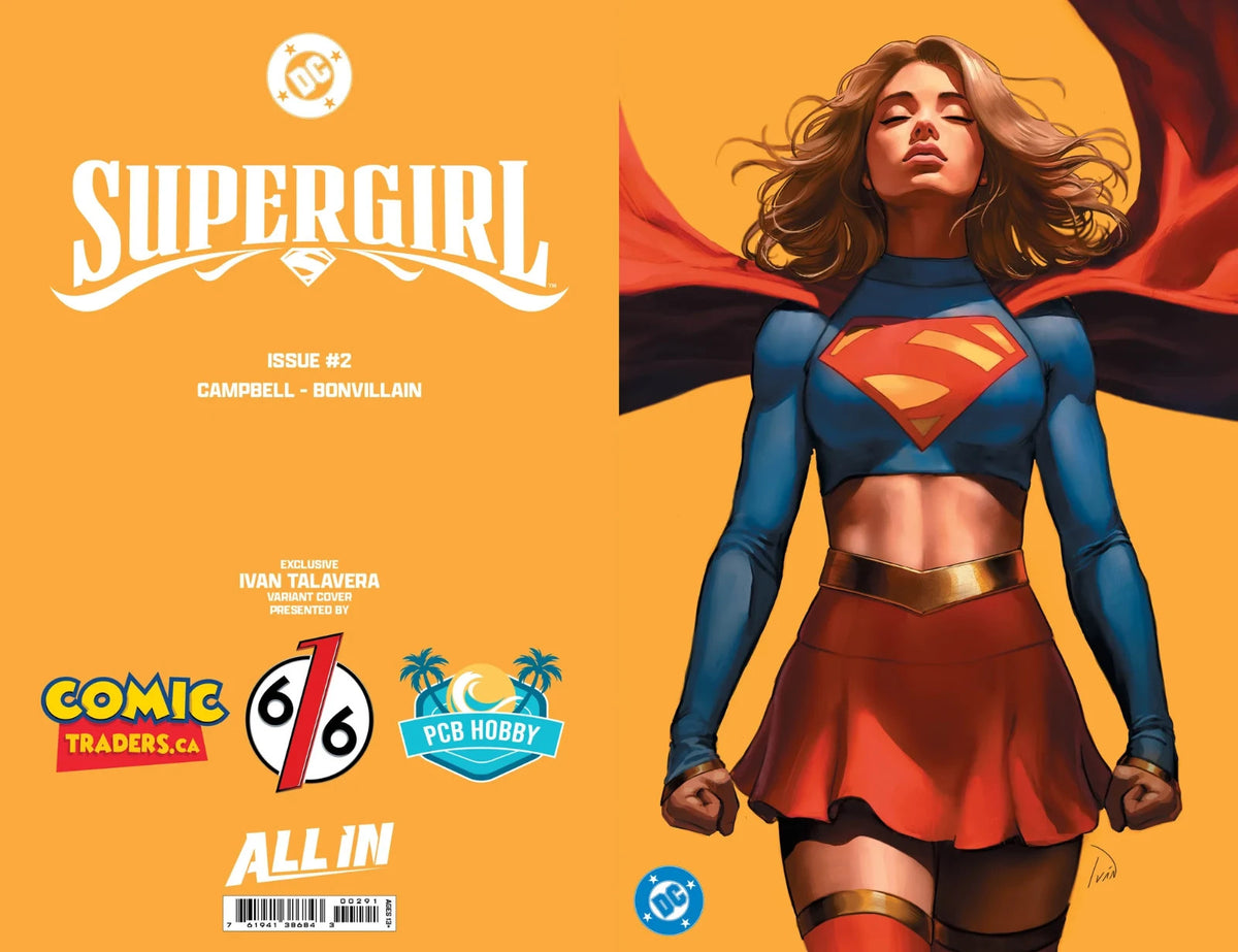 SUPERGIRL #2 - IVAN TALAVERA - 616 Comics Exclusive Virgin Variant - 2025
