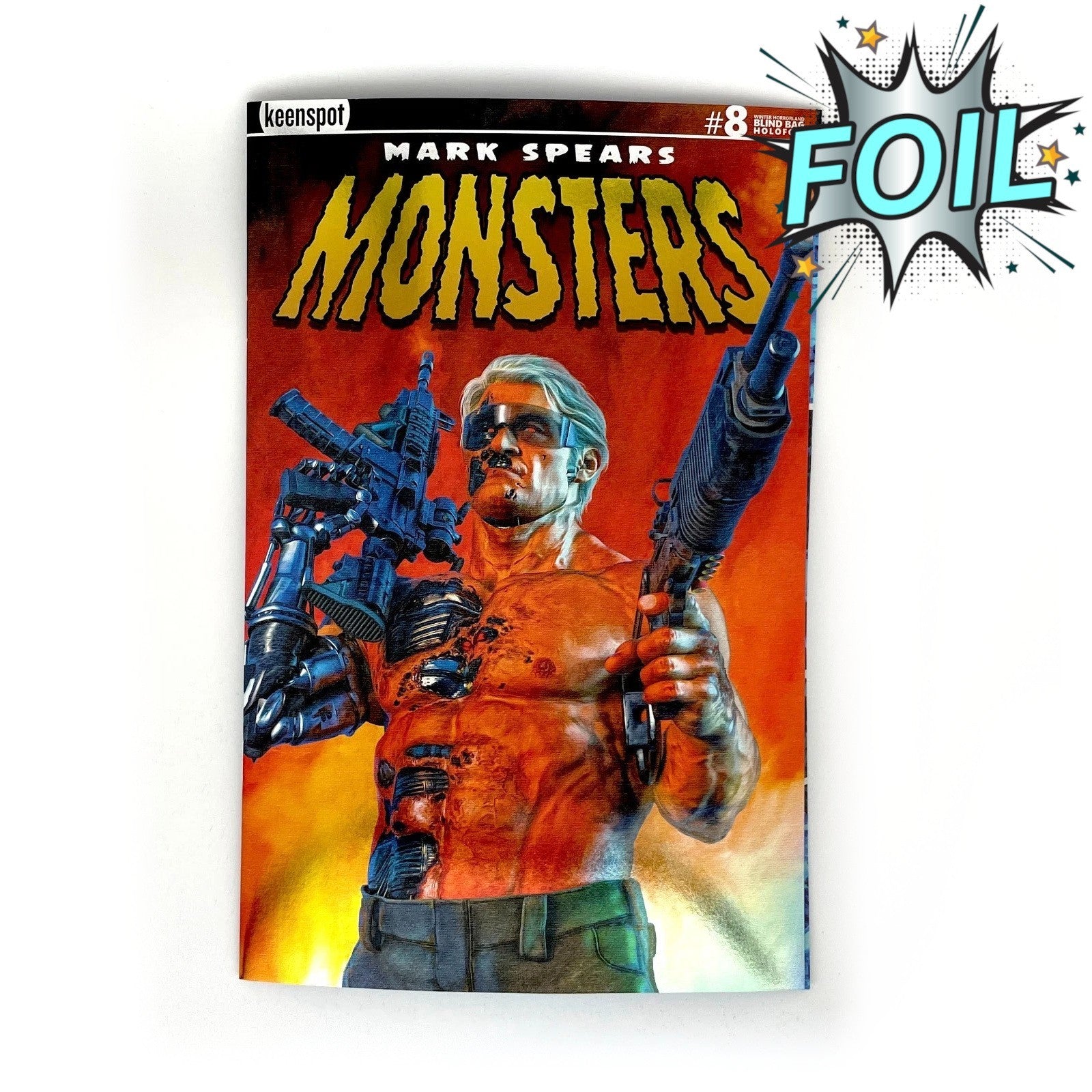 Mark Spears: Monsters #8 - A39 Foil Variant Cover 1:300 Keenspot 2025