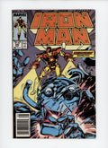 Iron Man #245B Newsstand Variant Marvel Comics - 1989