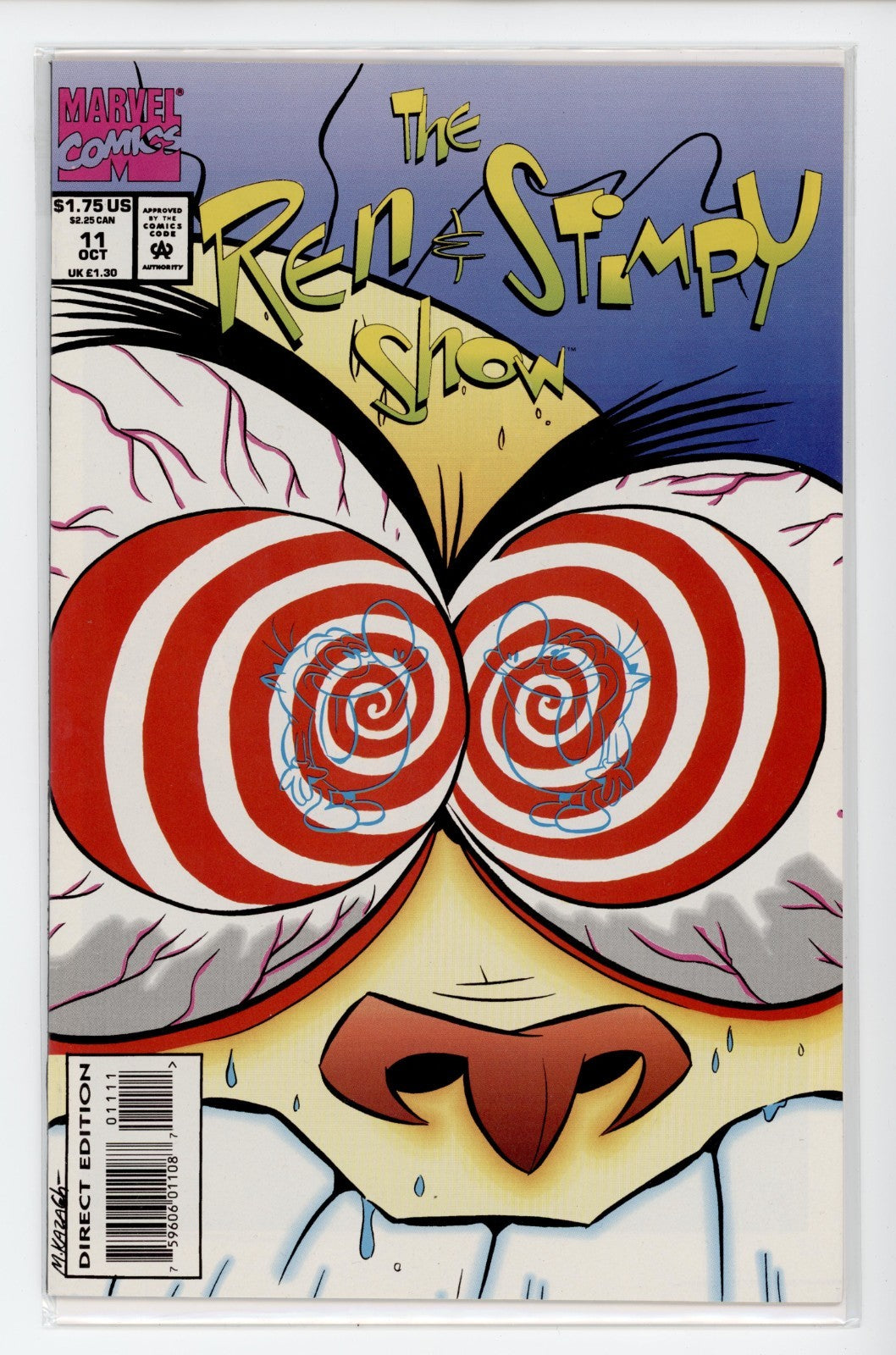 Ren And Stimpy Show Marvel Comic #11 - 20 Lot of 10 total NM
