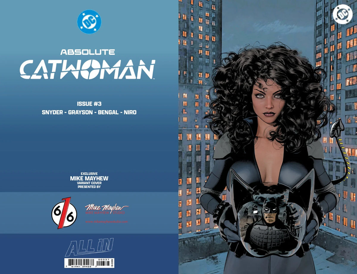 ABSOLUTE CATWOMAN #3 - MIKE MAYHEW Virgin Variant B LTD 1000 - 2026