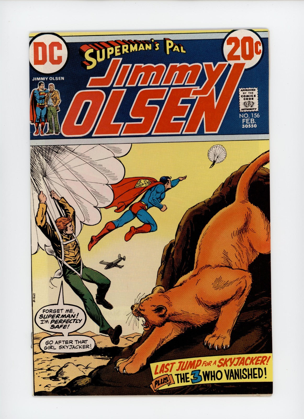 Superman's Pal Jimmy Olsen LOT x7 #142 #149 #154 #156 #157 #159 #162 - 1971-1974
