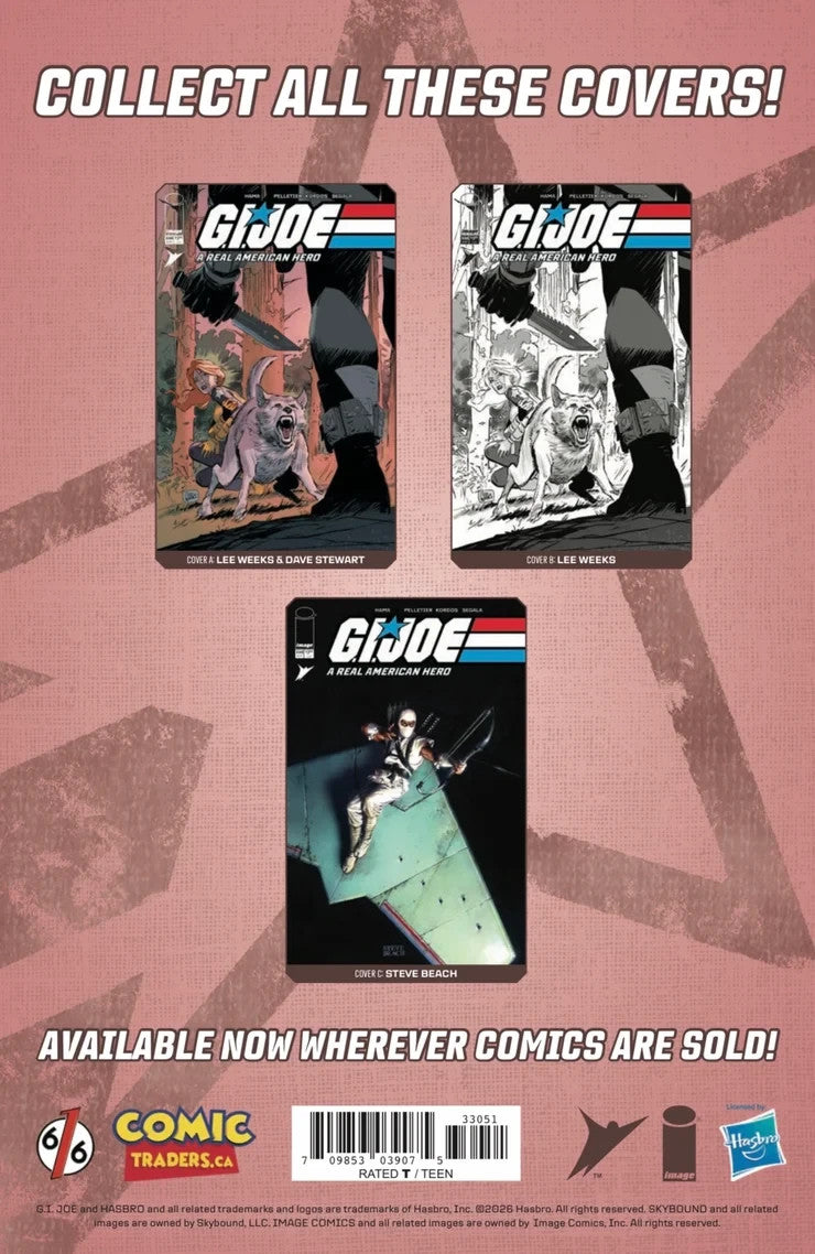 GI JOE REAL AMERICAN HERO #330 DRAX GAL 616 COMICS Virgin Variant A - 2026