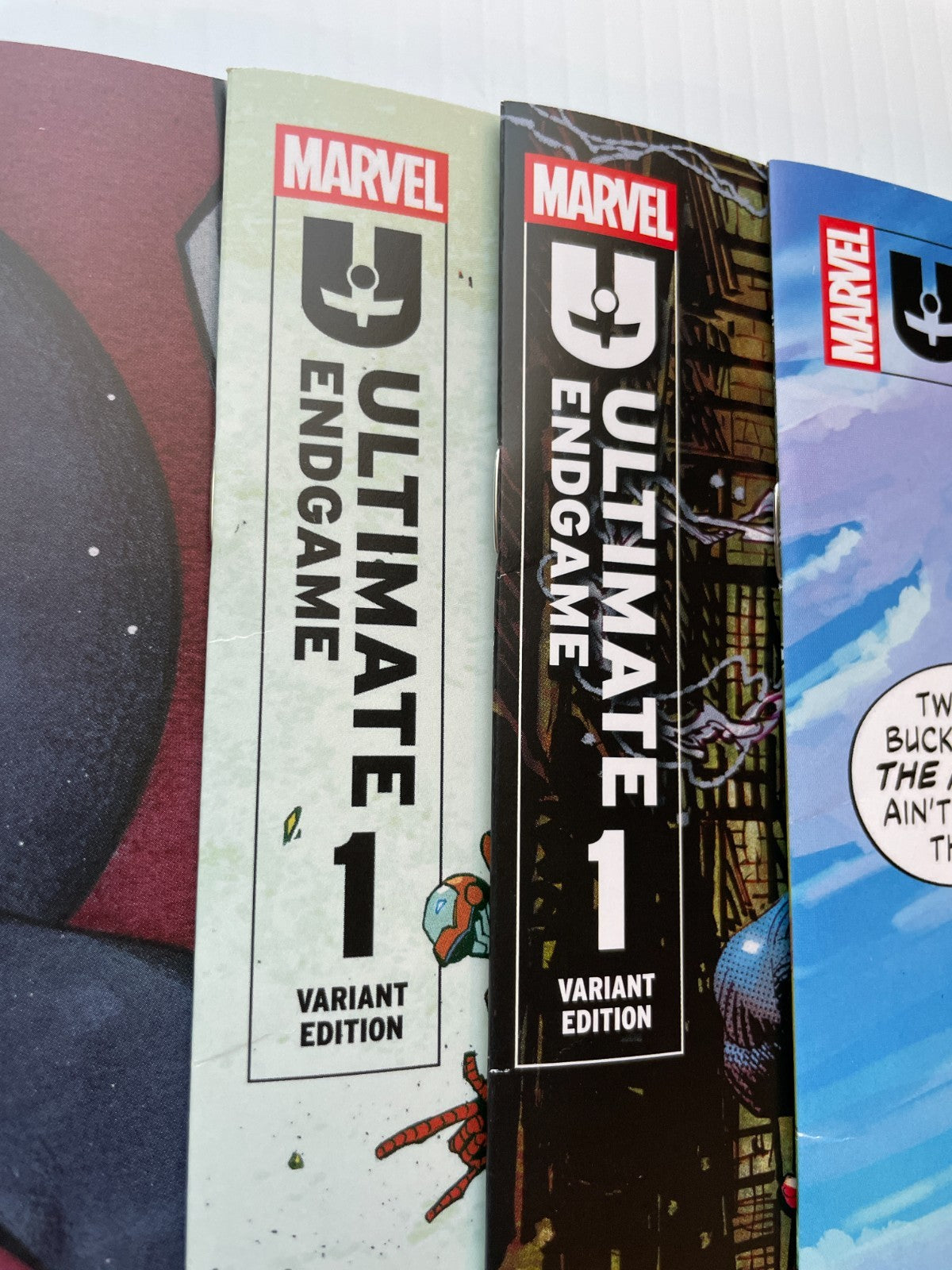 Ultimate Endgame #1 Variant Lot (6) Bland Bag Books B Foil, C, E, F, G, H - 2025