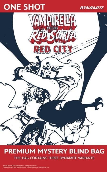 VAMPIRELLA VS RED SONJA RED CITY #1 Multiple Variants - DYNAMITE - 2026