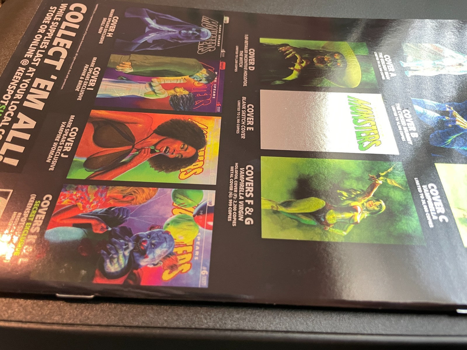 Mark Spears Monsters #6 Cover D 1:50 Incentive Holofoil The Witch Variant 2025