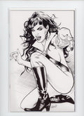 Vampirella Halloween Horror #1 S - Greg Land Line Art Virgin Limited Print 2025