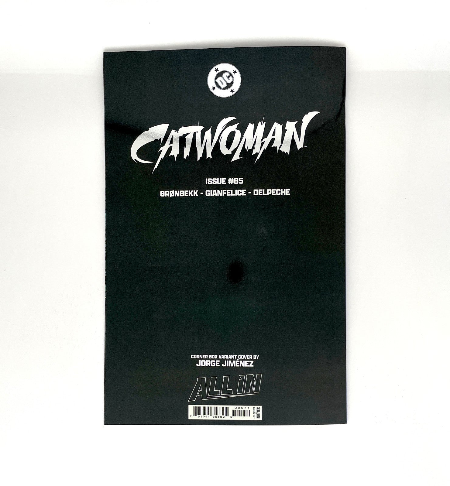 Catwoman #85G Jorge Jimenez Corner Box Spot Foil Var DC Comics - 2026