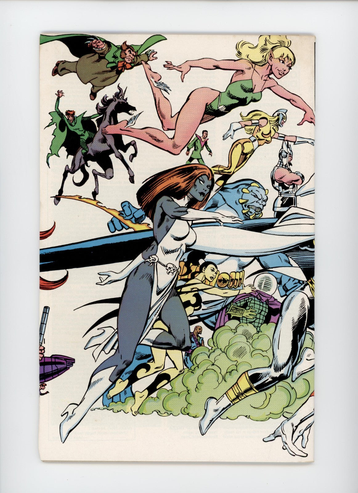 Official Handbook of the Marvel Universe Lot #7-10 & 12 Wraparound cover 1986