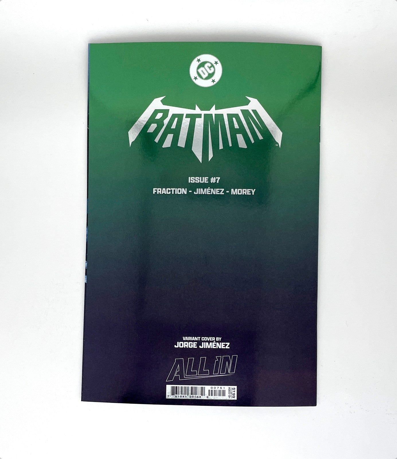 Batman #7E Jorge Jimenez FOIL DC Comics - 2026