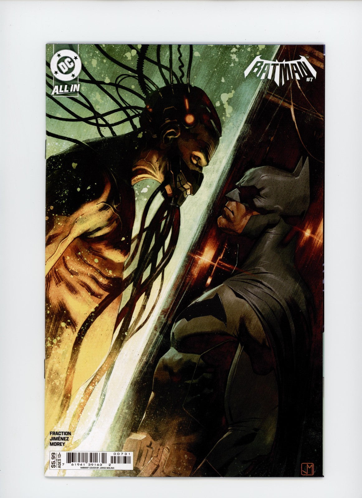 Batman #7C Jorge Molina Card Stock DC Comics - 2026