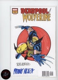 DF Deadpool/Wolverine #1 Blank Sketched & Sig. by Delbeato & Nicieza COA - 2026