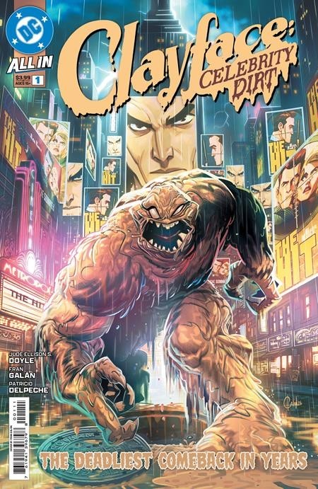 CLAYFACE CELEBRITY DIRT #1 (OF 6) Multiple Covers