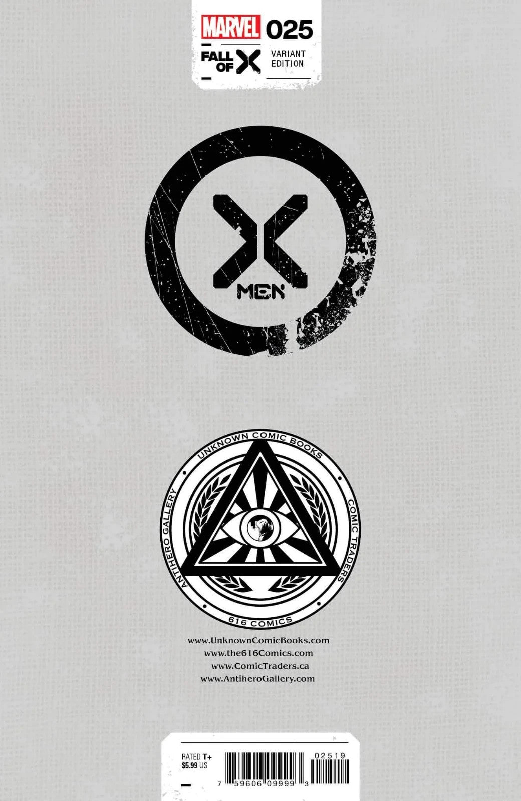 X-MEN #25 NAKAYAMA RASPUTIN HELLFIRE GALA Exclusive Virgin Variant - 2023