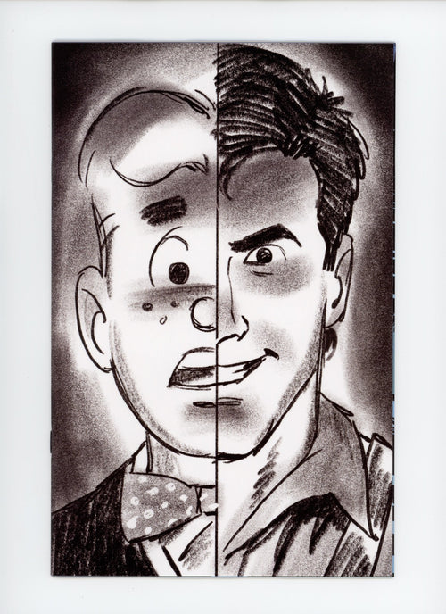 Archie x Army of Darkness #1U Galvan B&W Blind Bag Virgin Variant - 2026