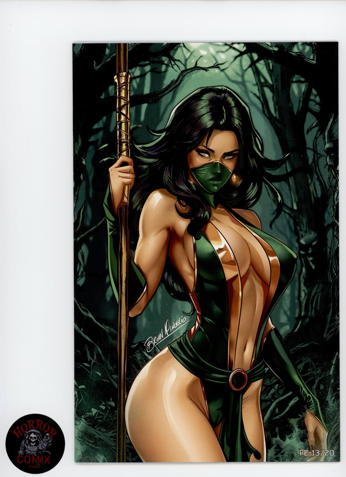 Duty Calls Girls 3 "Nightmare Forest" PE Exclusive #13/20 By Brian Miroglio