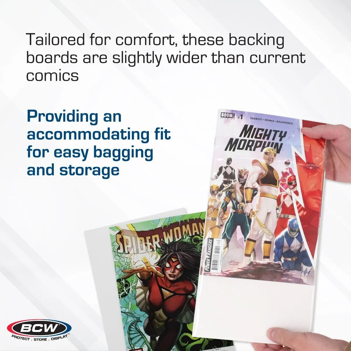 BCW - Resealable Current/Modern Comic Bags + Boards - Multiple Quantities
