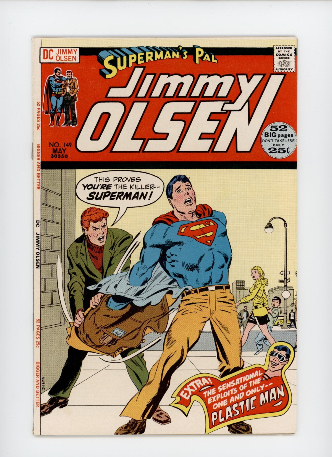 Superman's Pal Jimmy Olsen LOT x7 #142 #149 #154 #156 #157 #159 #162 - 1971-1974