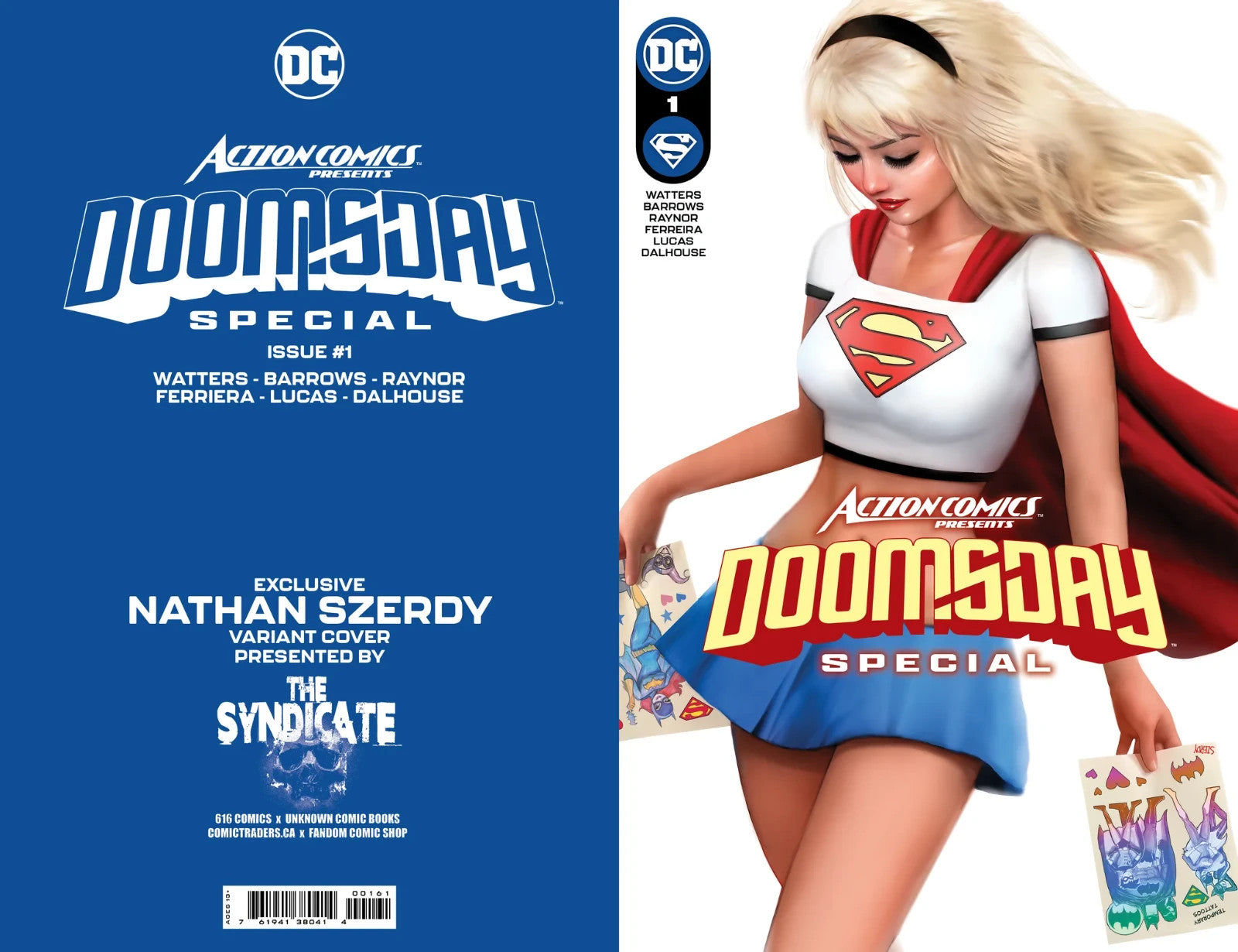 ACTION COMICS PRESENTS DOOMSDAY SPECIAL #1 SZERDY 616 Trade Dress Variant - 2023
