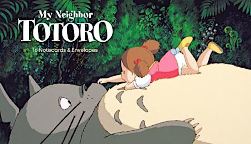STUDIO GHIBLI MY NEIGHBOR TOTORO NOTECARDS - 16 NOTECARDS & ENVELOPES