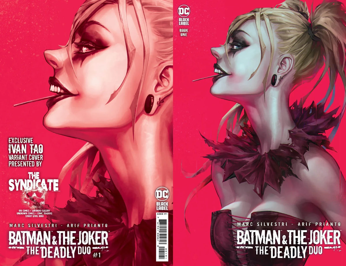BATMAN & THE JOKER THE DEADLY DUO #1 - IVAN TAO Trade Dress Variant - 2022