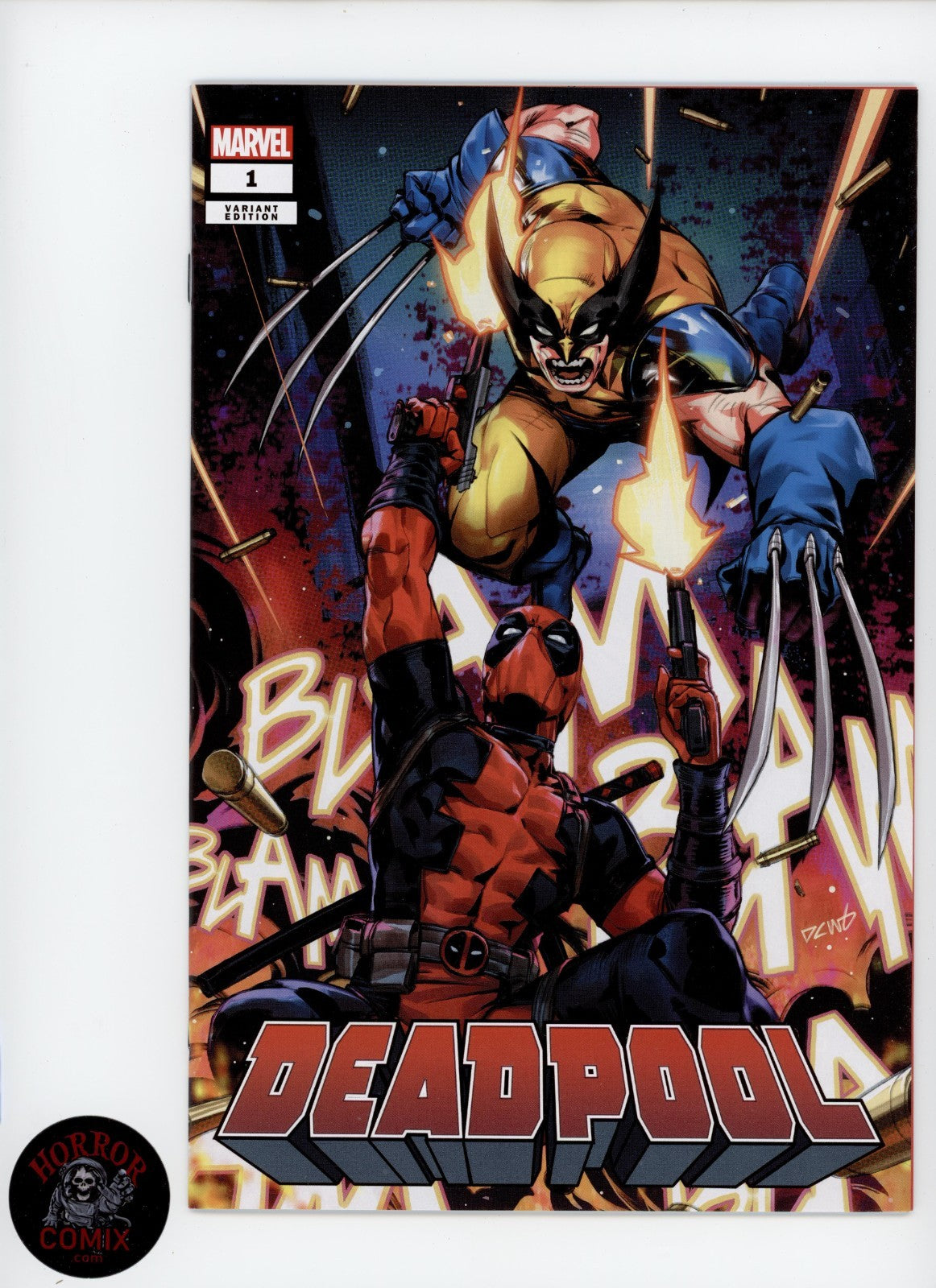 Deadpool #1L Derrick Chew Cover Exclusive LTD 3000 Wolverine - 2024