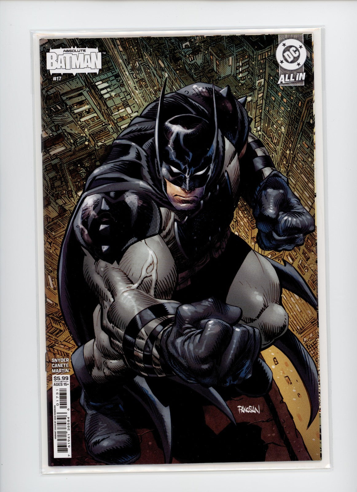 ABSOLUTE BATMAN #17C Dan Panosian Card Stock DC Comics 2026