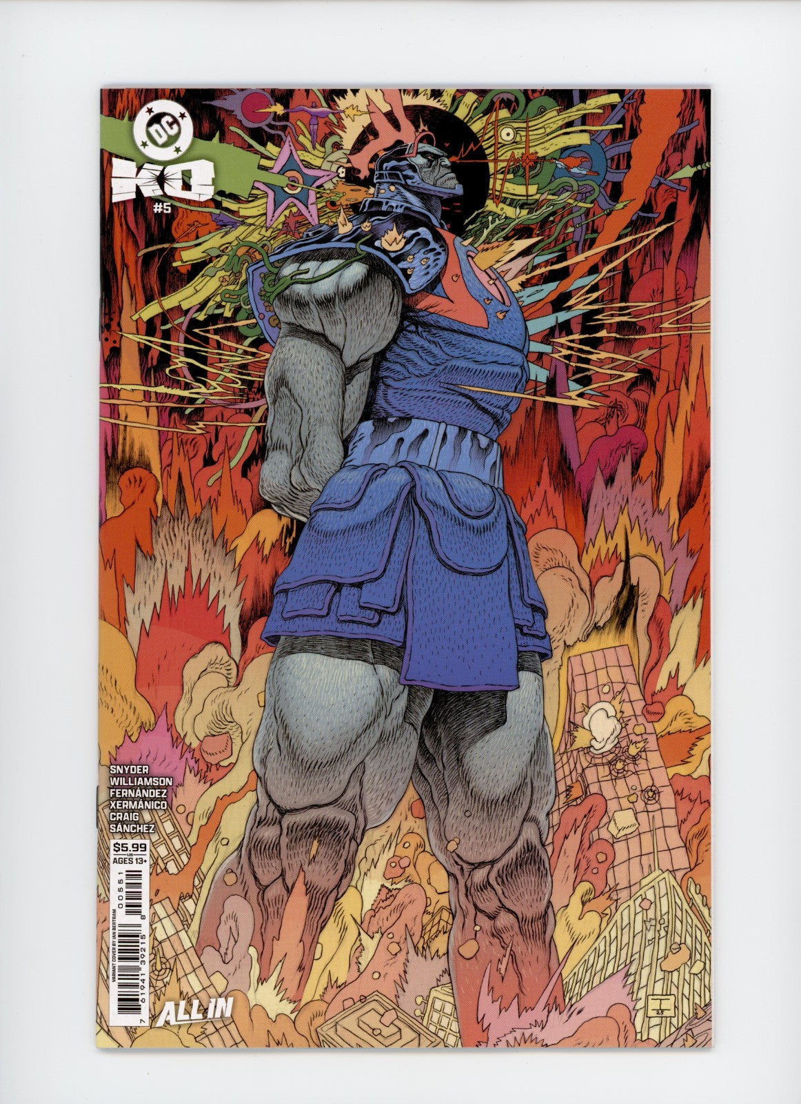 DC K.O. 5E Ian Bertram Card Stock DC Comics - 2026