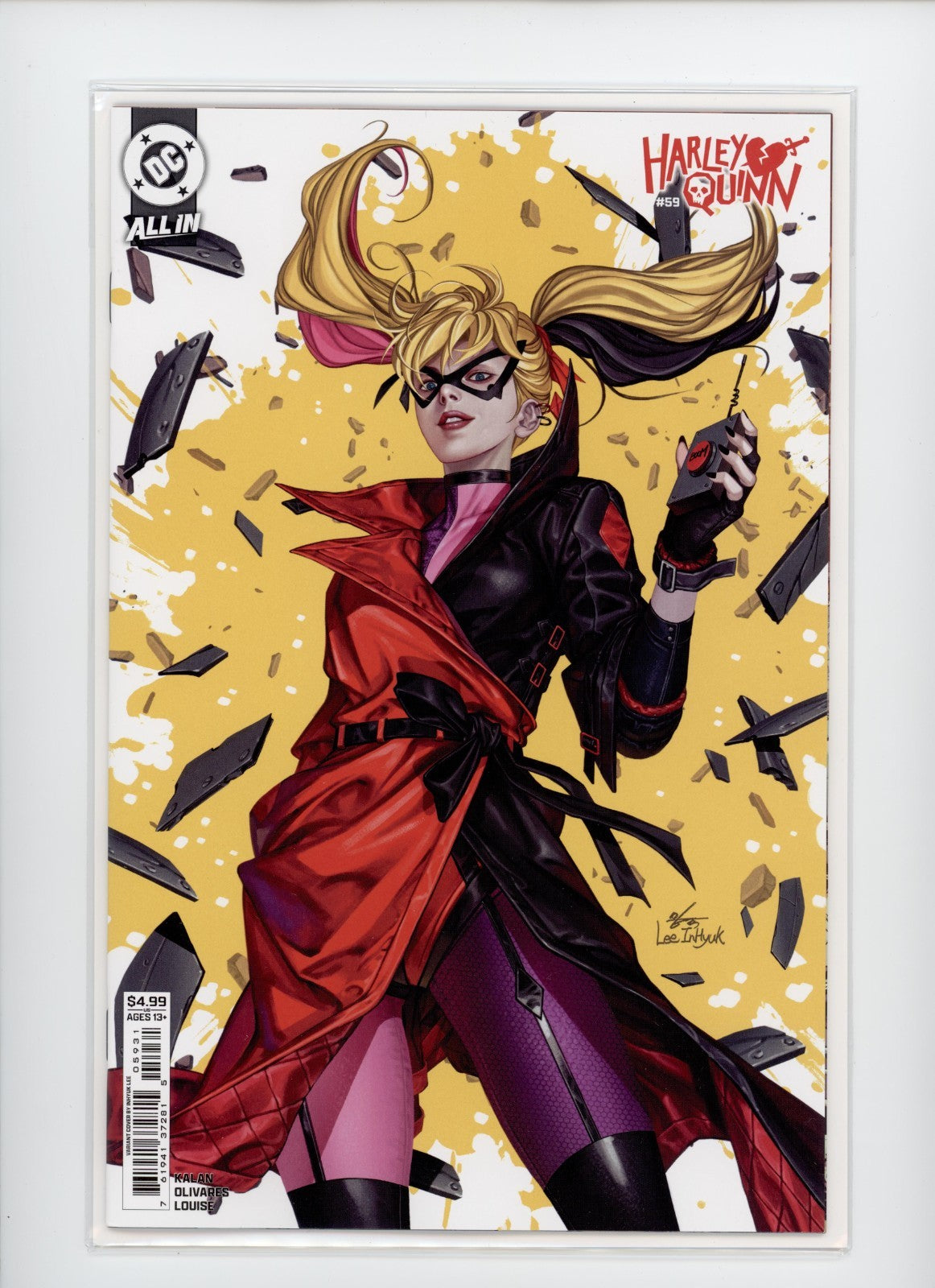 Harley Quinn #59C Inhyuk Lee Card Stock DC Comics - 2026