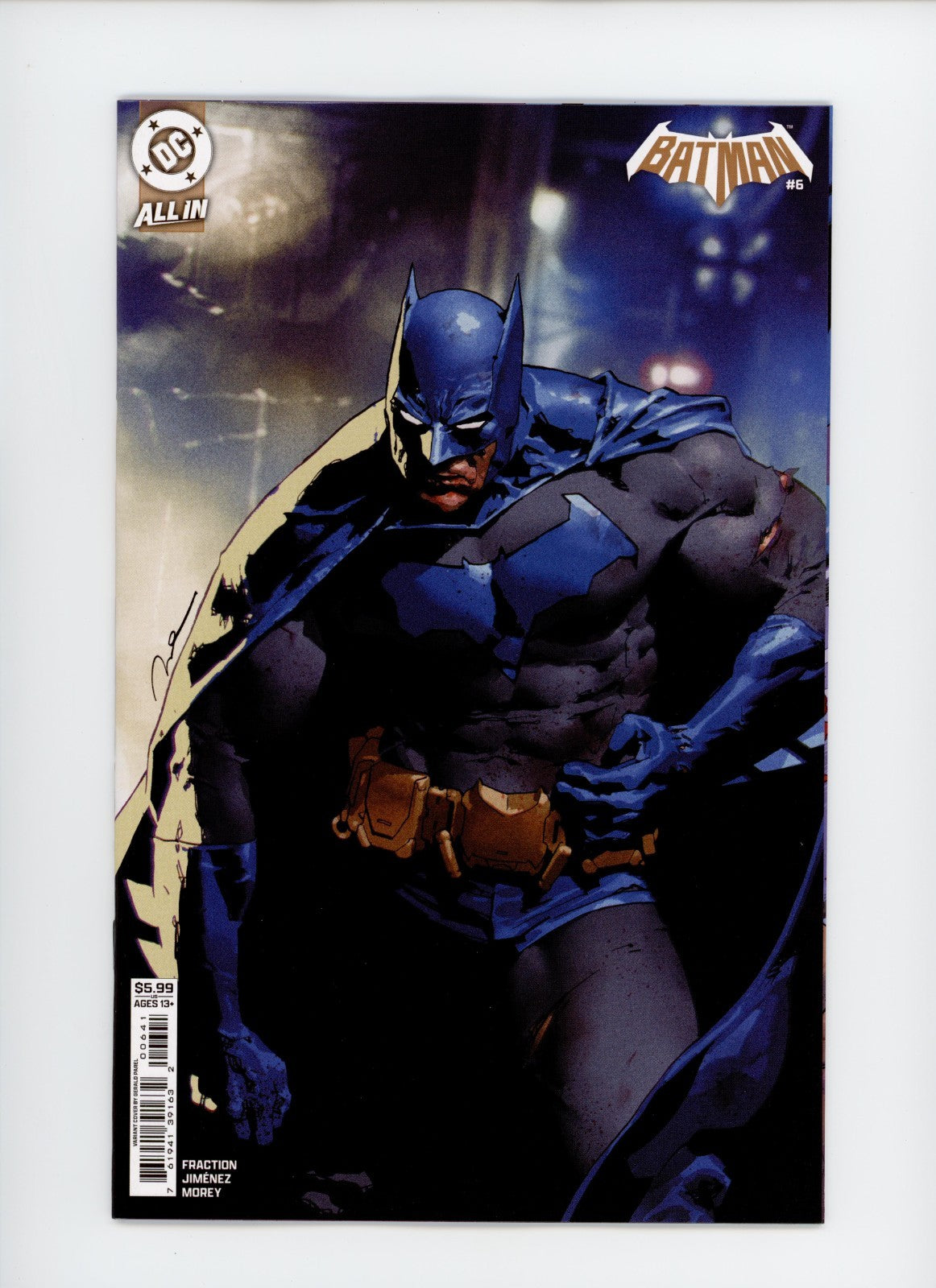 Batman Vol. 4 #6D Gerald Parel Card Stock Variant DC Comics - 2026