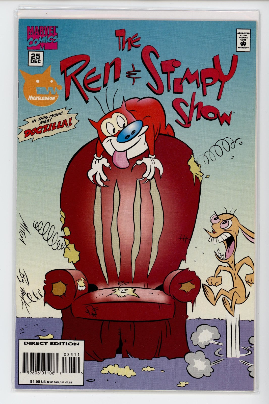 Ren And Stimpy Show Marvel Comic #21-30 Lot of 10 total NM