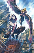 SPIDER-GWEN SHADOW CLONES #5 ALAN QUAH Exclusive Virgin Variant - 2023