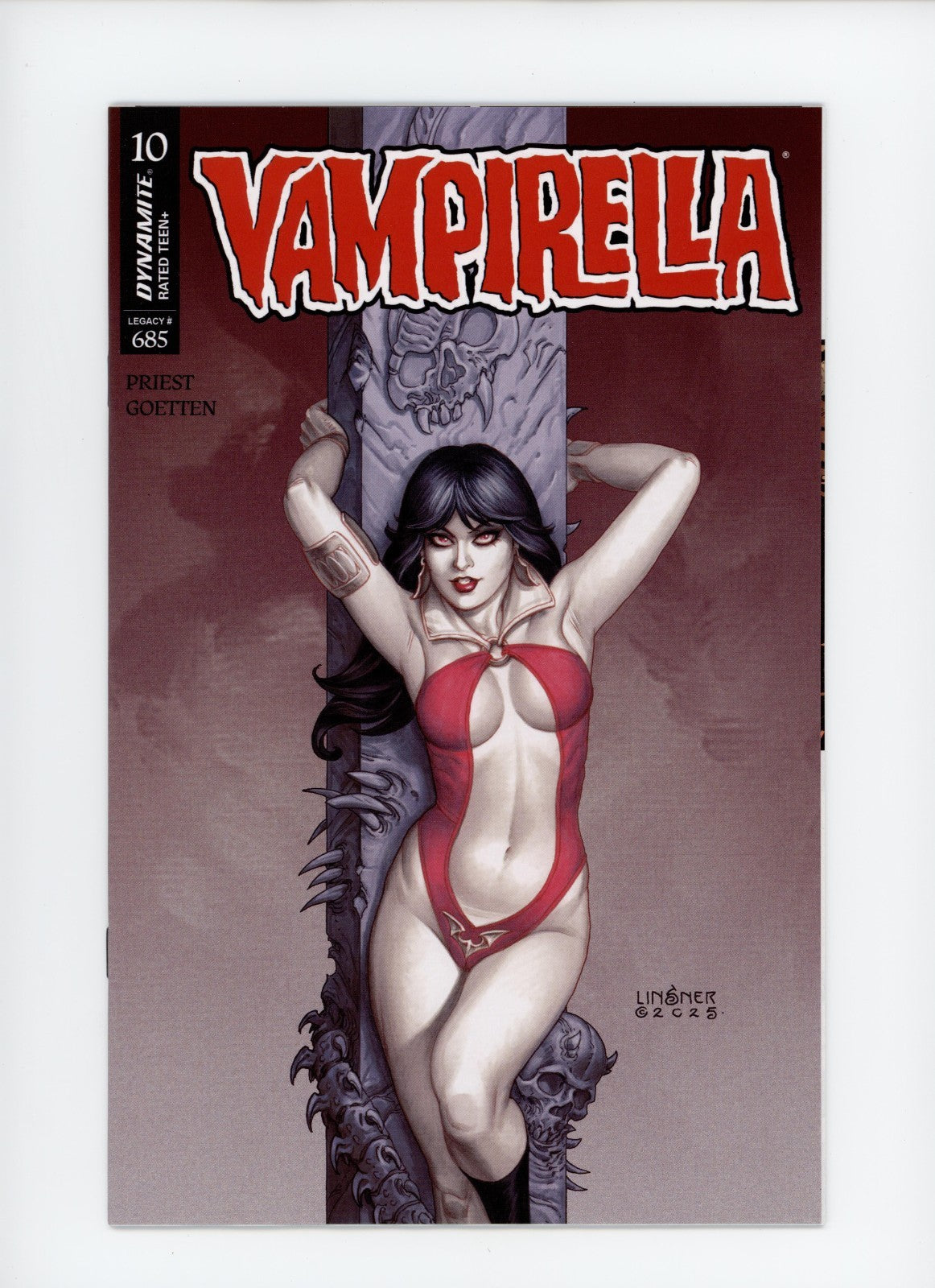 Vampirella #10 C Legacy 685 Linsner Variant Cover 2026