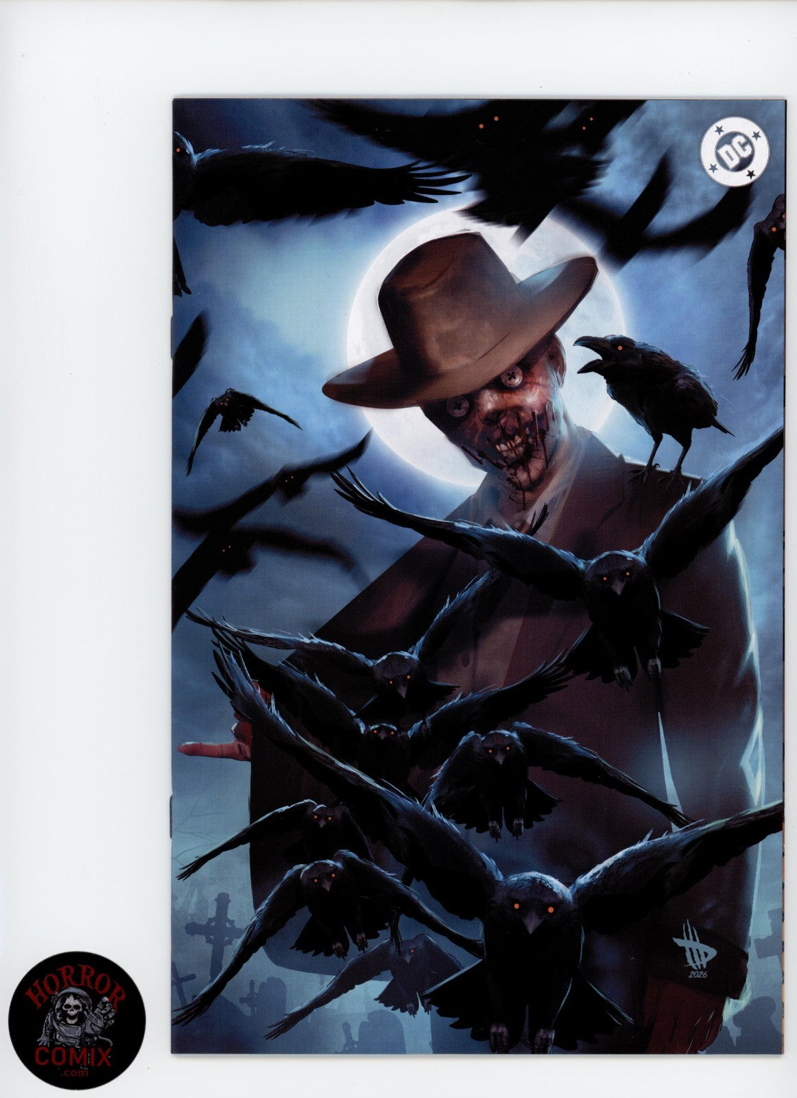 ABSOLUTE BATMAN #19 - ALPHA Exclusive Blue Virgin Cover Dave Wilkins - DC - 2026