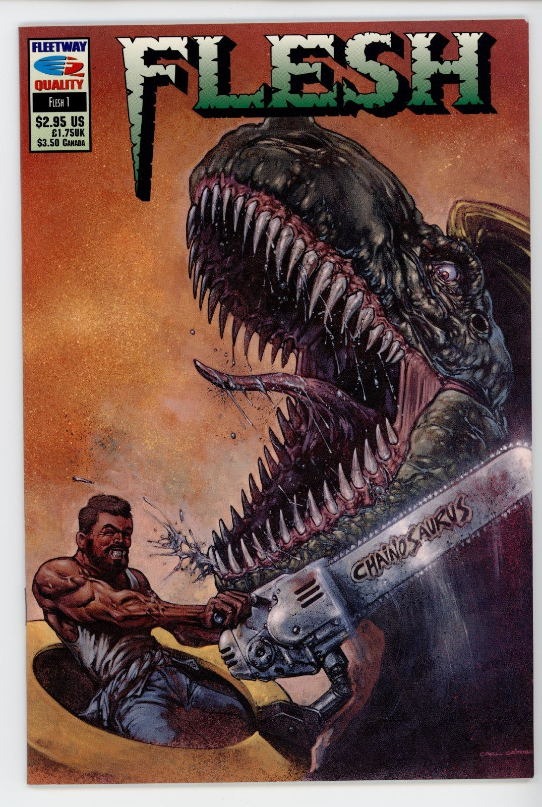 Slaine the Horned God #1 & 2, Flesh #1, Finn #2 & 3 VF-NM x5 Comic Lot 1990