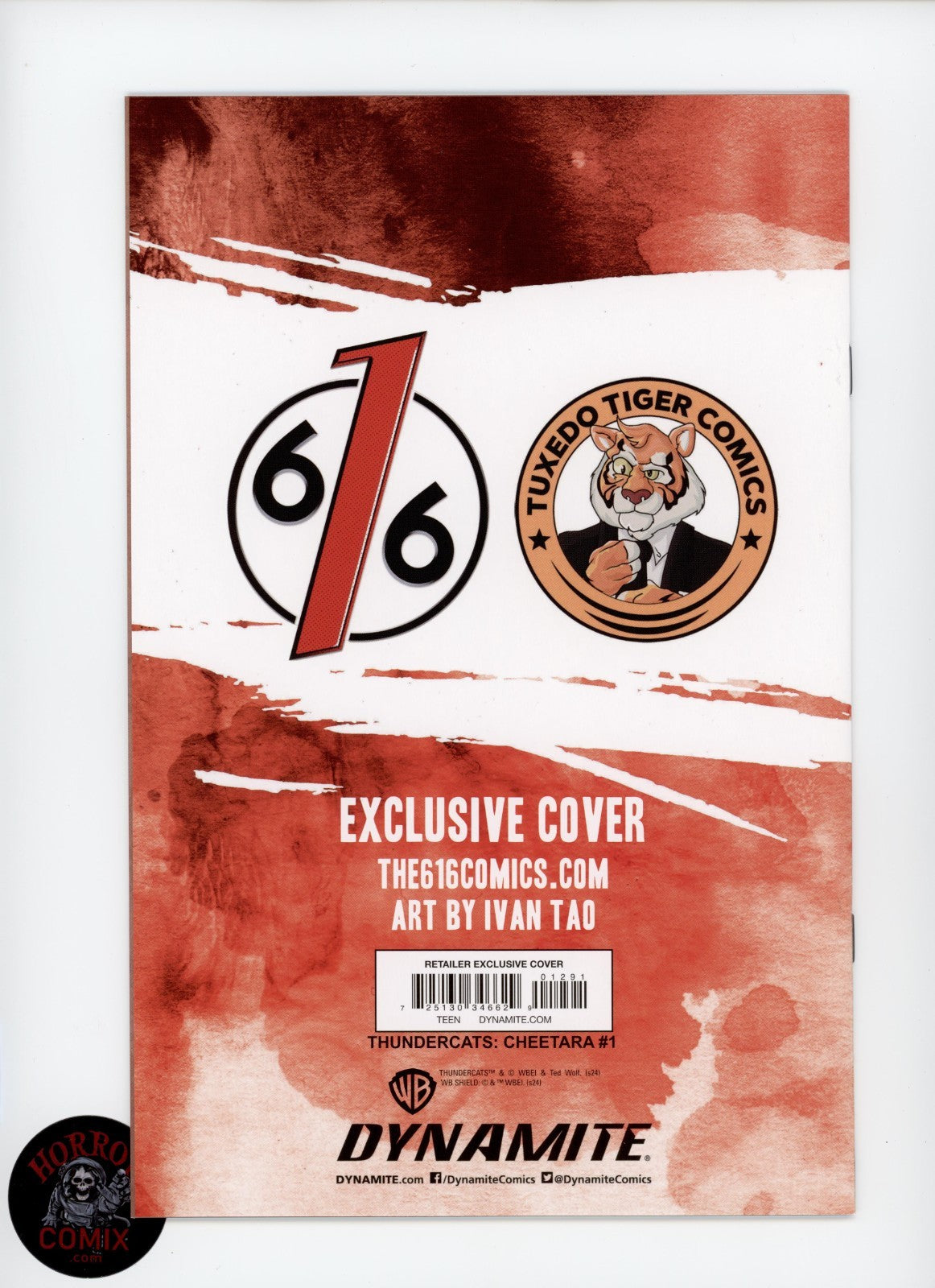 THUNDERCATS CHEETARA #1 Ivan Tao 616 EXCLUSIVE Variant - Dynamite - 2024