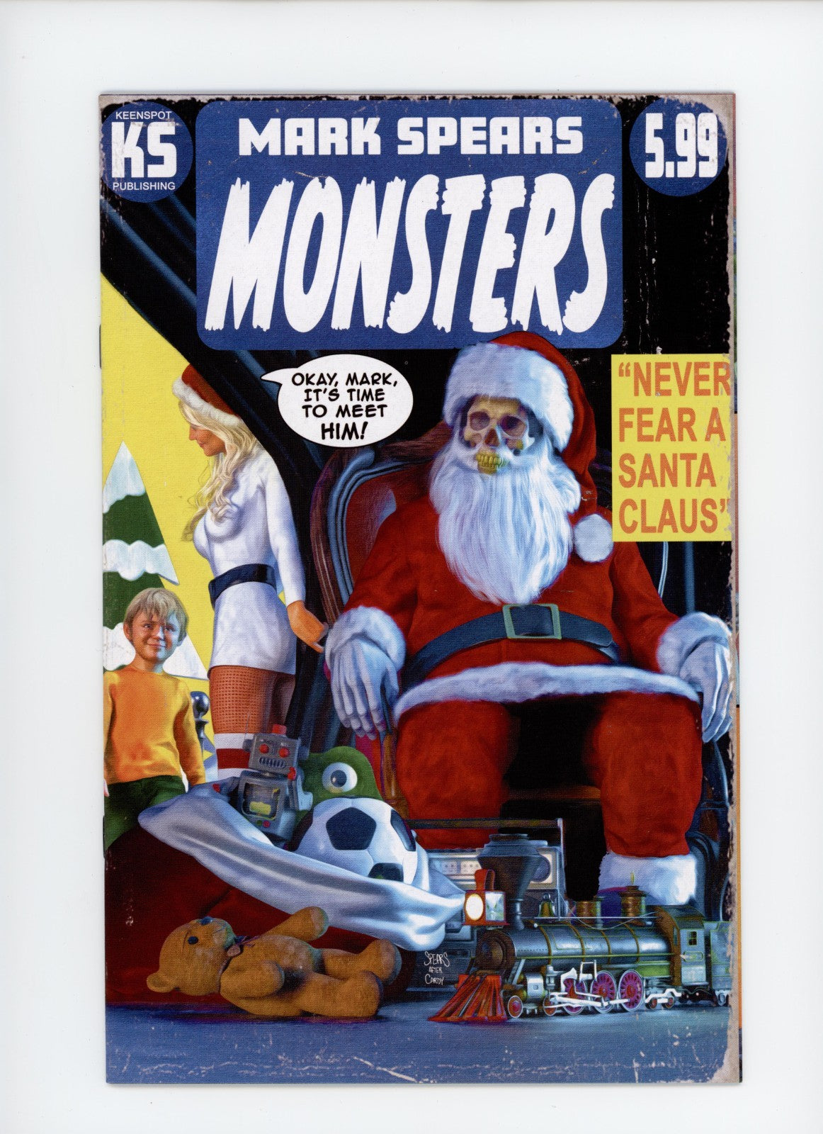 Mark Spears Monsters #4 2nd Print CVR A Mark Spears Witching Hour Homage 2025