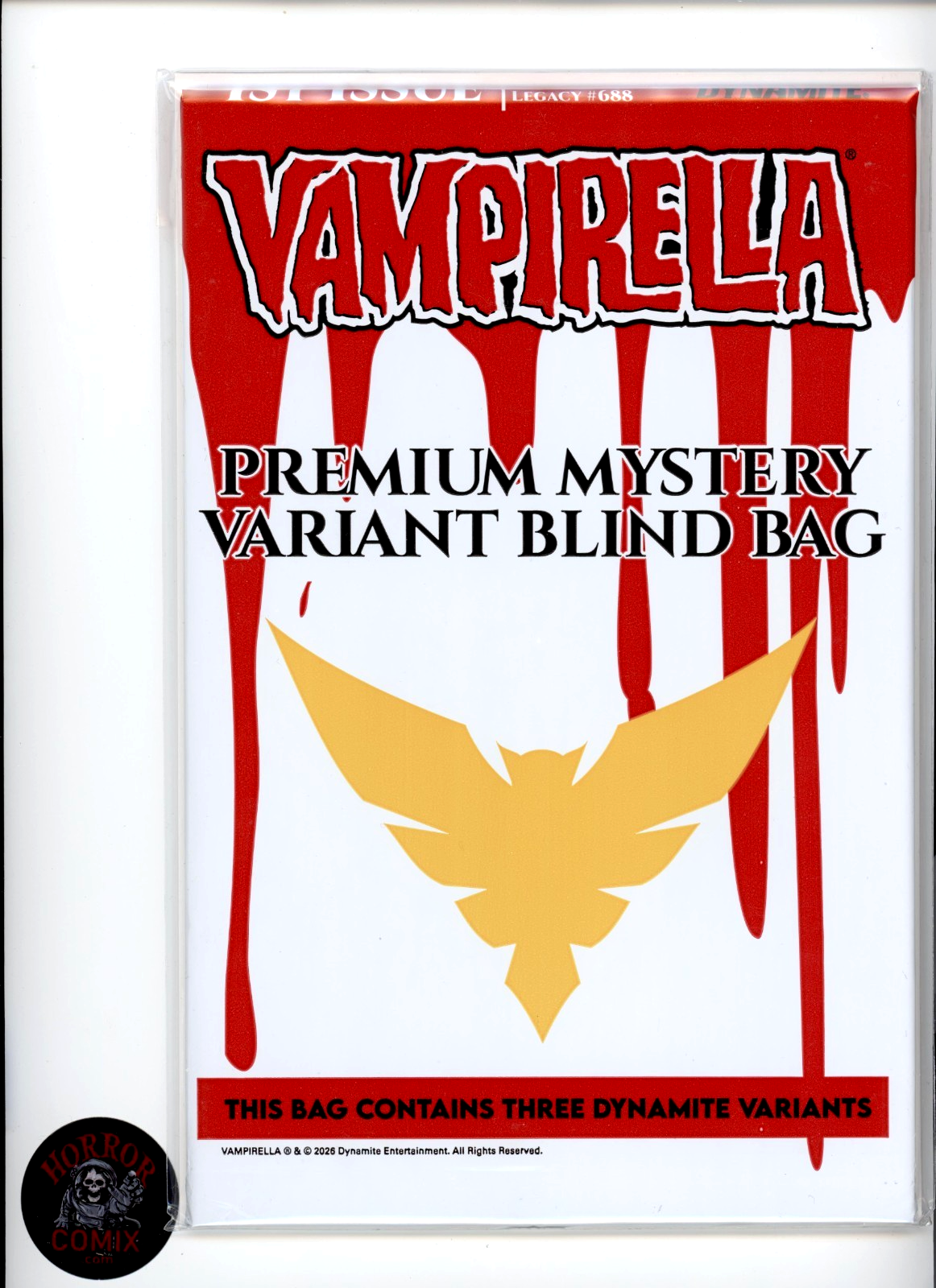 Vampirella #1 Premium Mystery Blind Bag Variant - Sealed Bagged and Boarded 2026