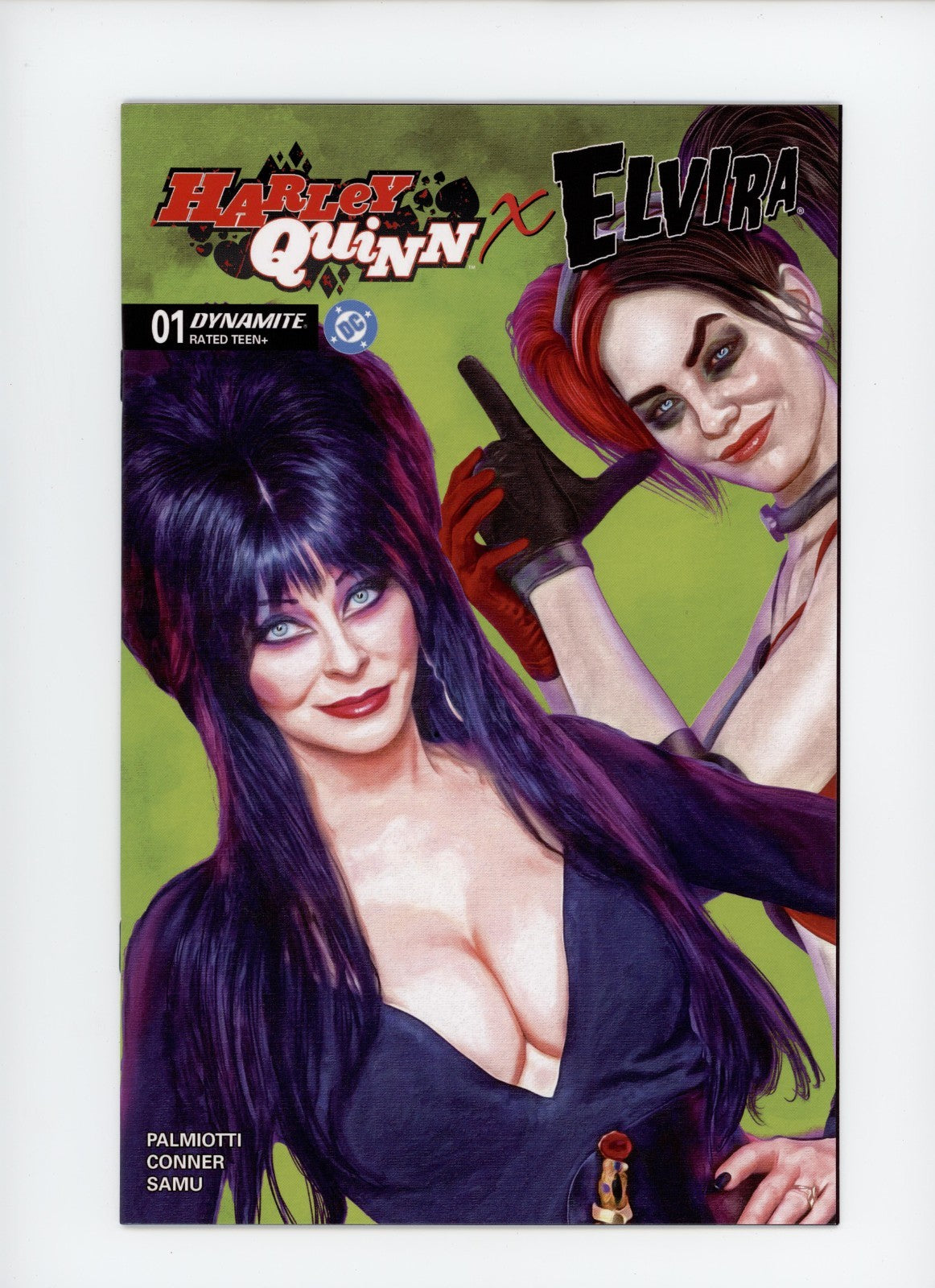Harley Quinn X Elvira #1 ZG Blind Bag Mark Spears Green Card Variant - 2026