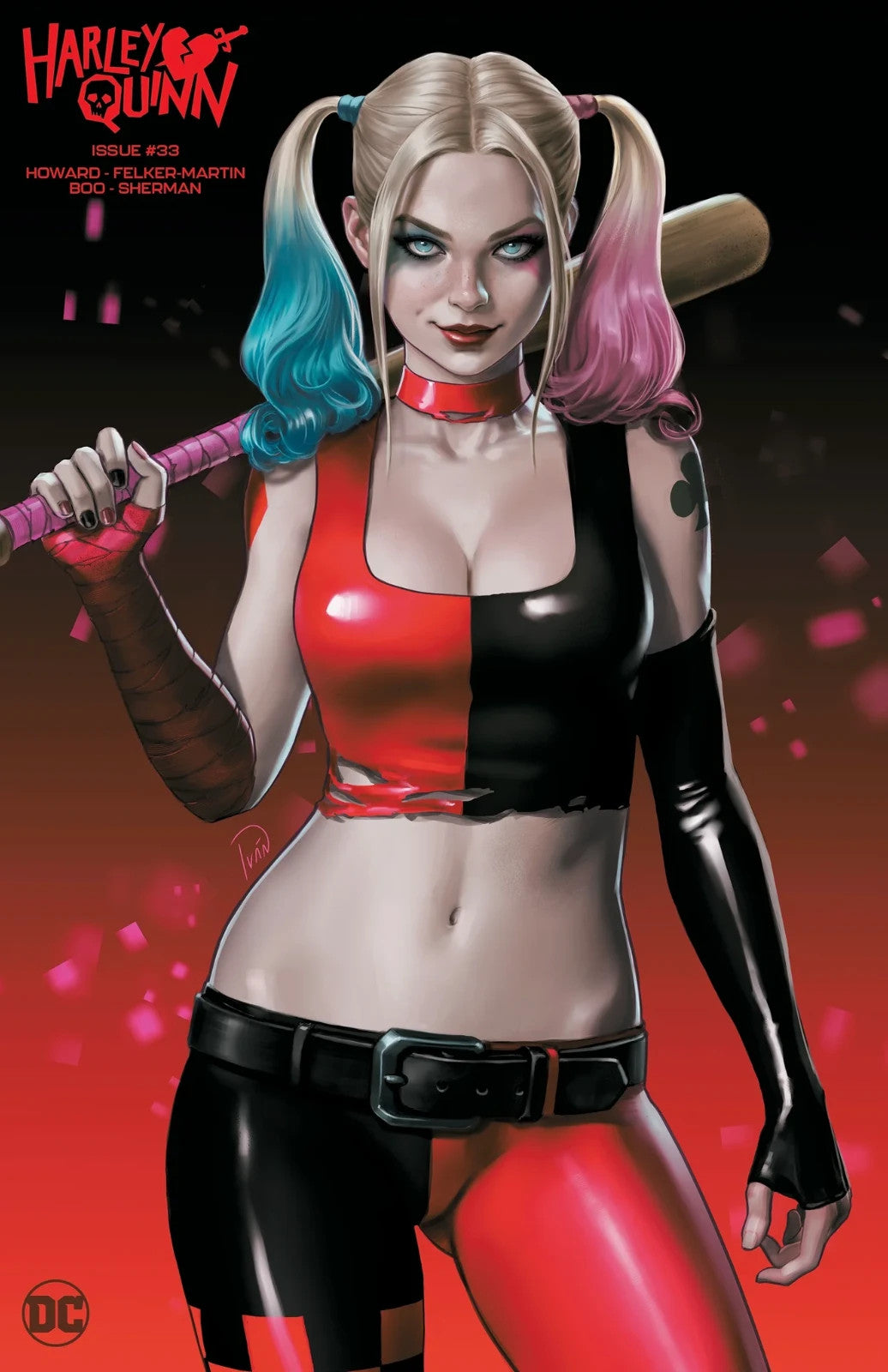 HARLEY QUINN #33 - IVAN TALAVERA Minimal Dress Variant LTD 1500 - 2023