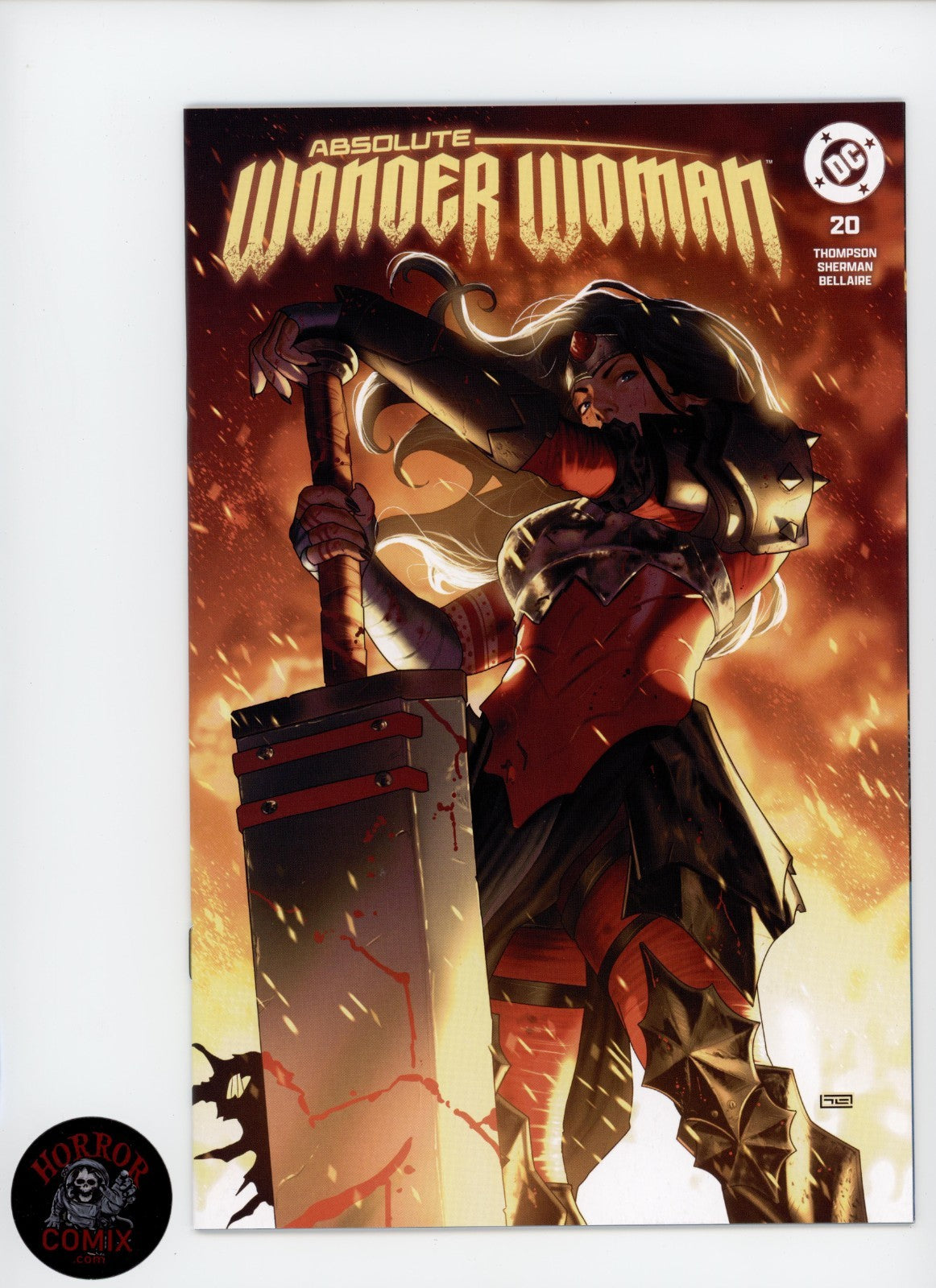 ABSOLUTE WONDER WOMAN #20 TAURIN CLARKE Exclusive Dress CVR A LTD 3000 - 2026