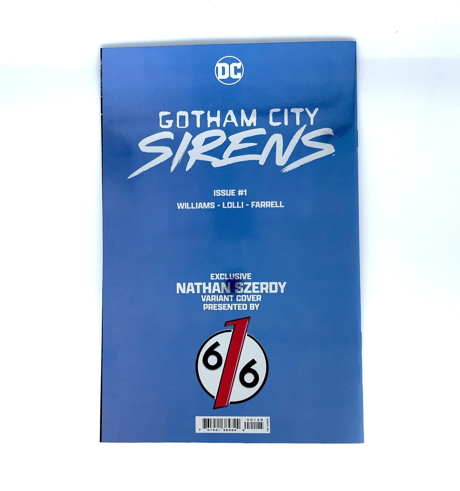 GOTHAM CITY SIRENS #1 SZERDY DC - 616 Virgin FOIL Variant C LTD 1000 - 2024