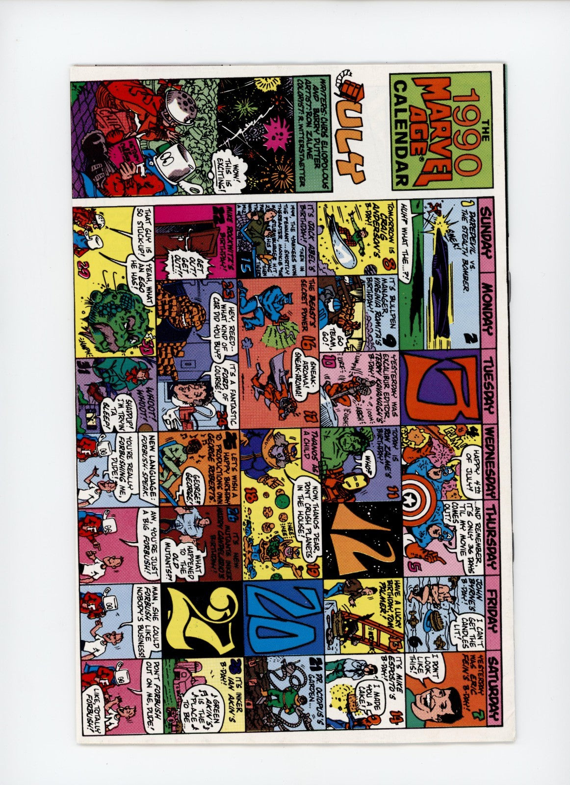 Marvel Age #91 Thanos Quest - Marvel Comics Newstand 1990