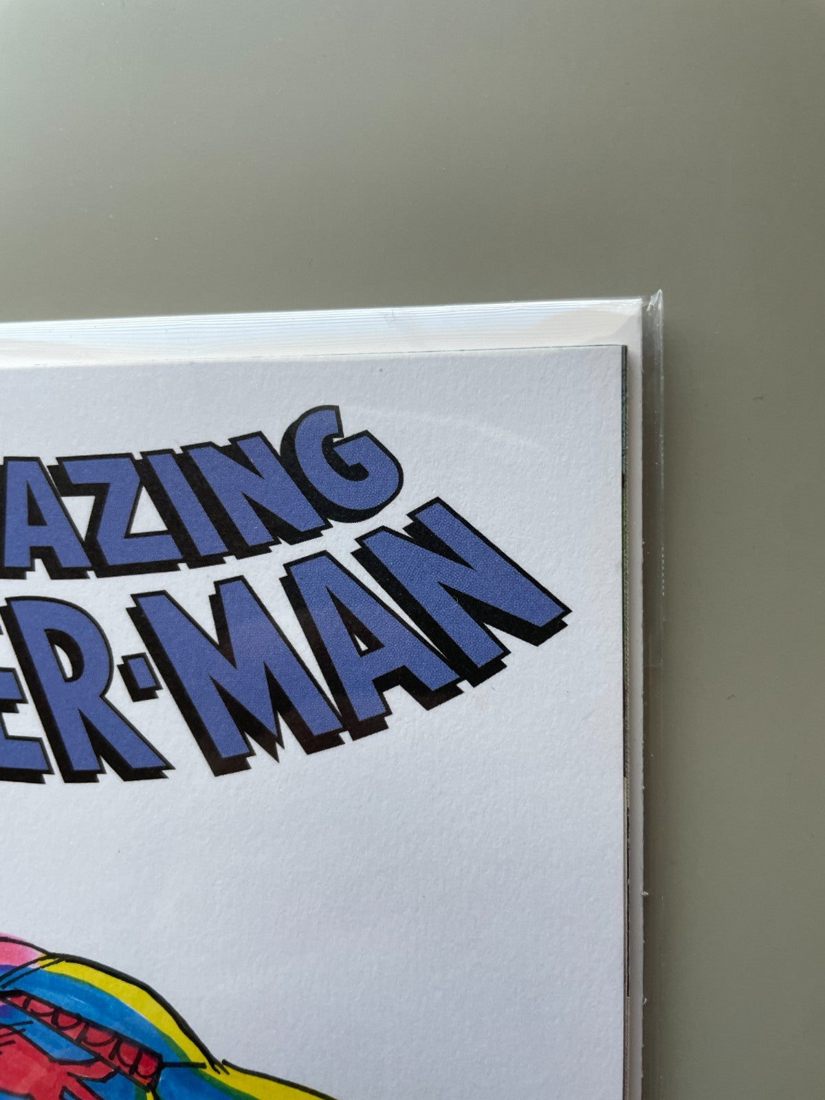 THE AMAZING SPIDER-MAN #1 COVER ART SKETCH by MARIANO NICIEZA & JOE DELBEATO
