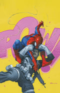 PUNISHER VS SPIDER-MAN #1 FABRIZIO DE TOMMASO Virgin Variant B LTD 1000 - 2026