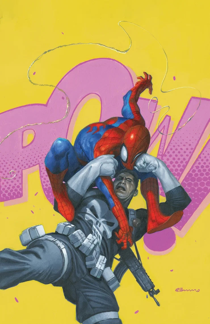 PUNISHER VS SPIDER-MAN #1 FABRIZIO DE TOMMASO Virgin Variant B LTD 1000 - 2026