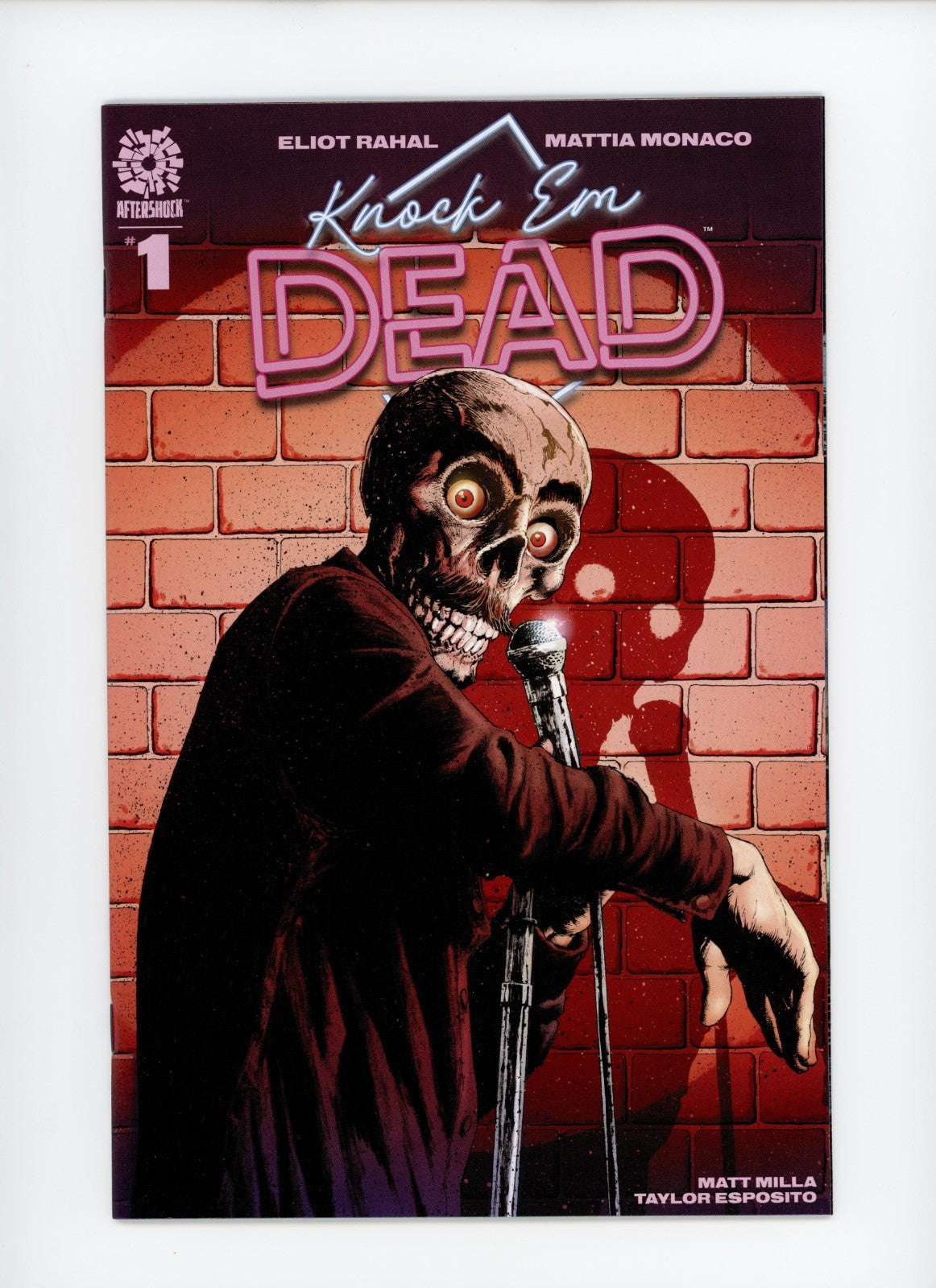 Knock Em Dead #1 Aftershock Comic Book Rahal, Monaco, Clarke, Villarrubia 2020