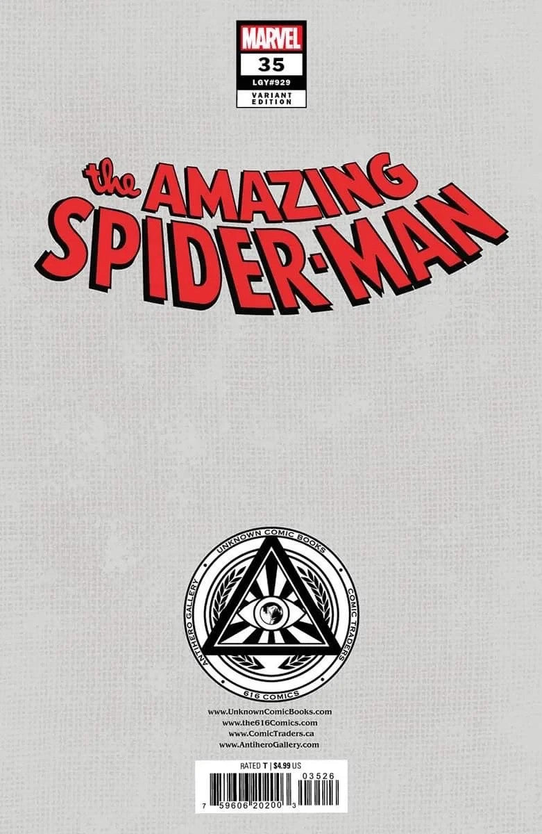 AMAZING SPIDER-MAN #35 - SABINE RICH - Virgin Variant BLACK CAT - 2023