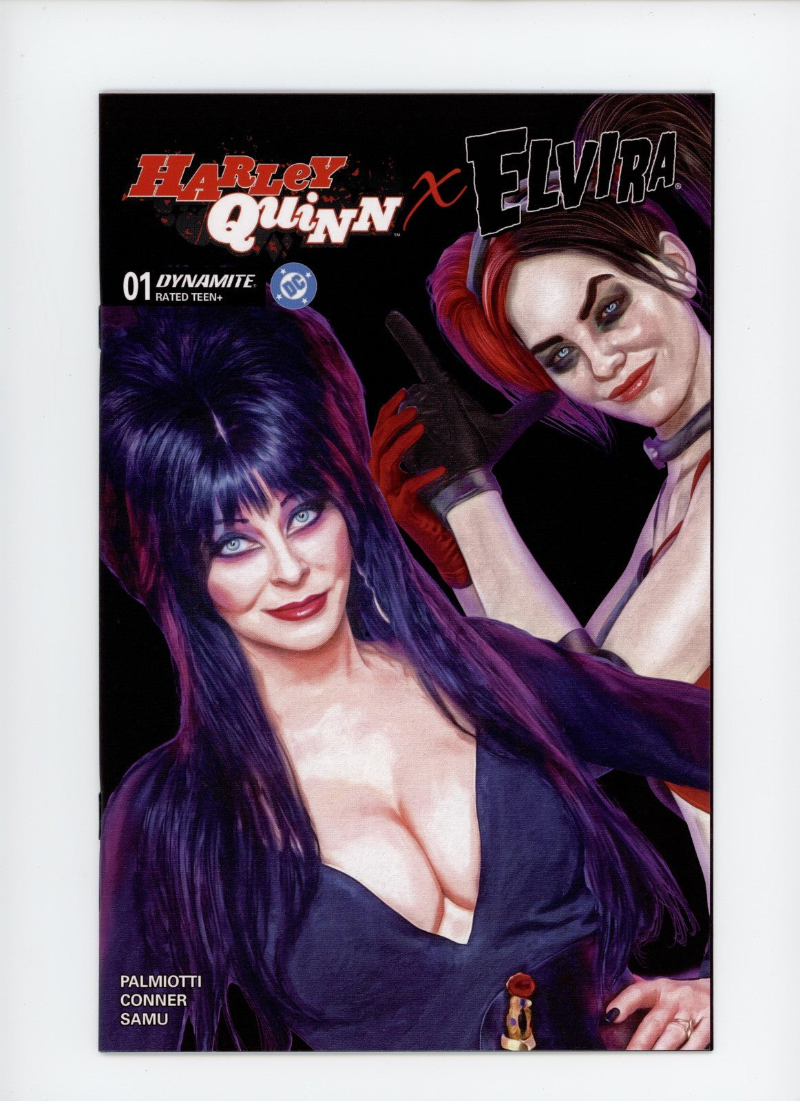 Harley Quinn X Elvira #1 ZK Blind Bag Mark Spears Black Card Variant - 2026