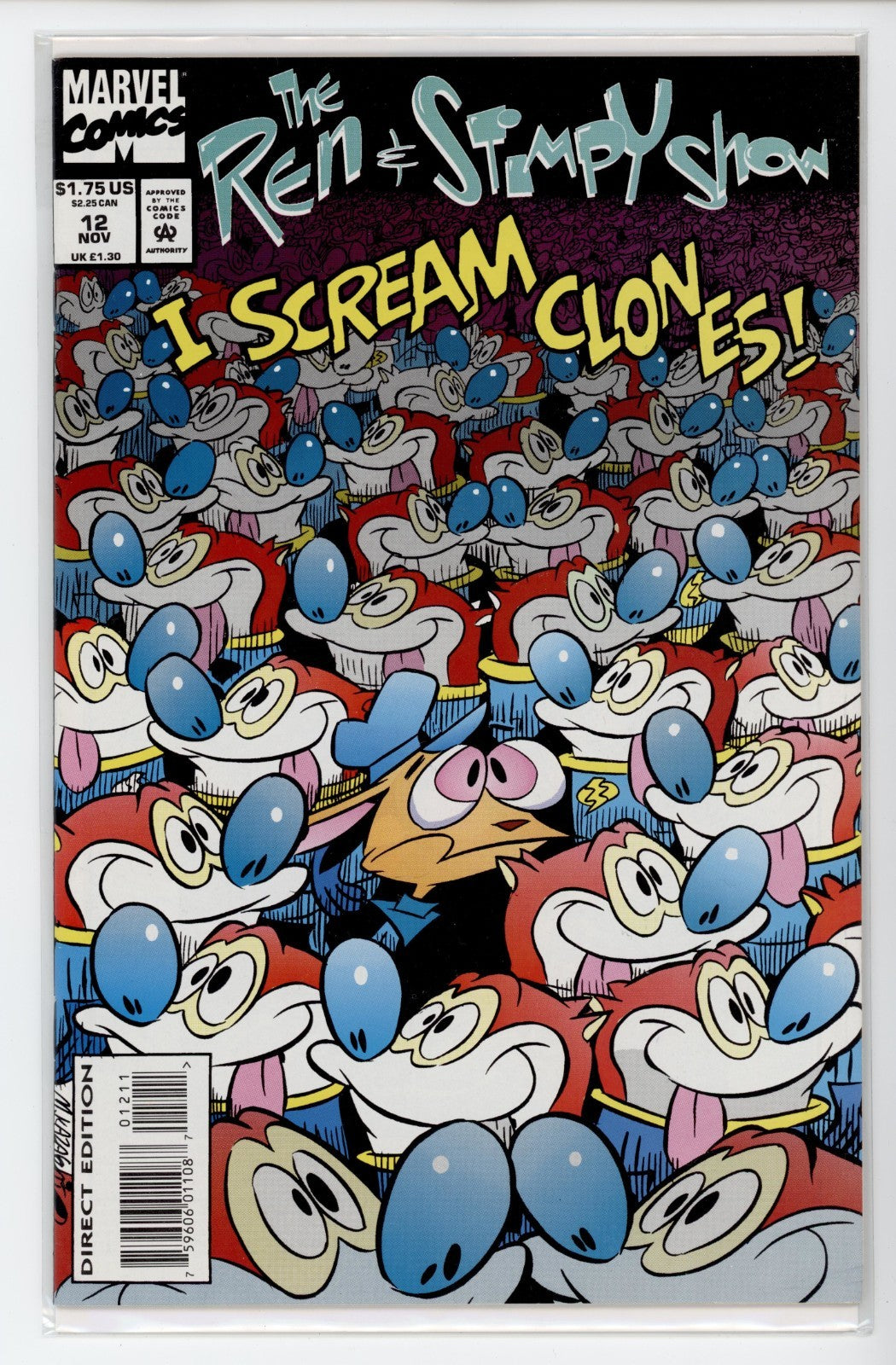 Ren And Stimpy Show Marvel Comic #11 - 20 Lot of 10 total NM